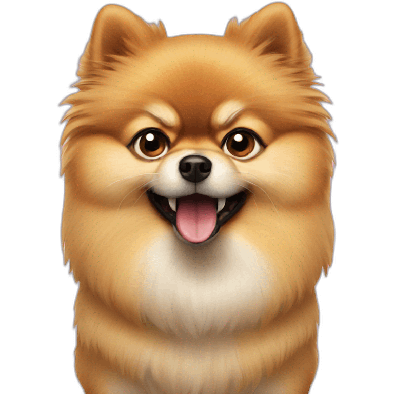  pomeranian lulu angry emoji