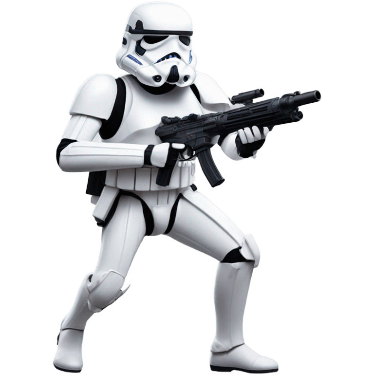 A stormtrooper fighting for the rebels  emoji