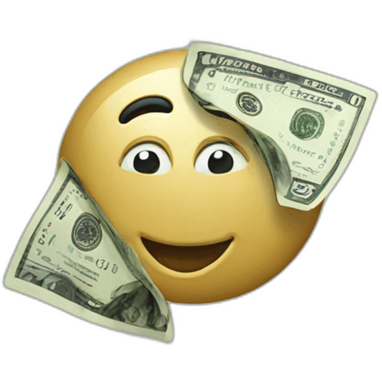 money with magnet emoji