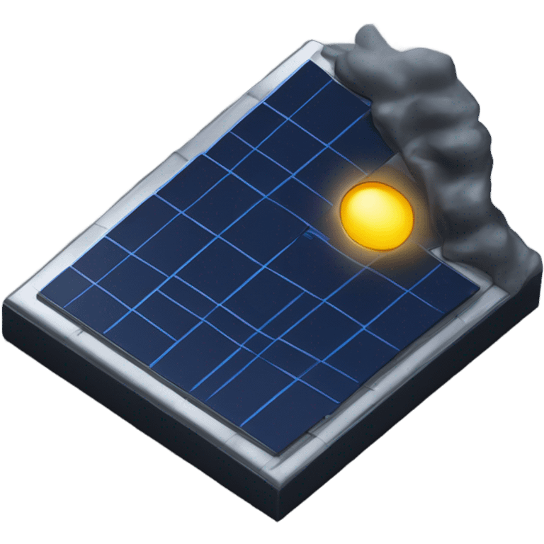 Solar panel emoji