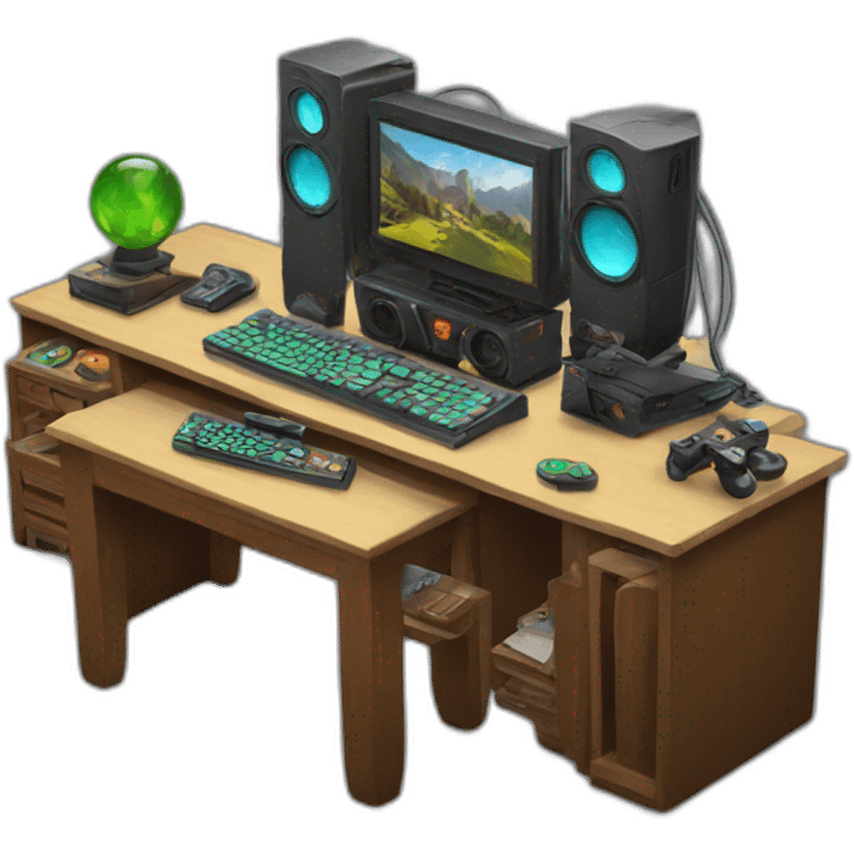 Gaming set up emoji