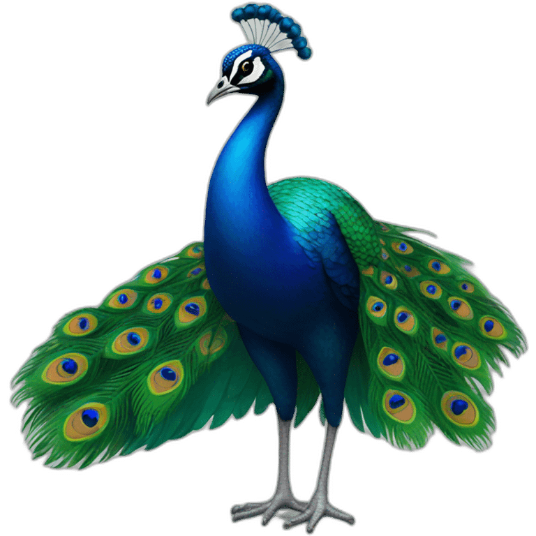 Peacock emoji