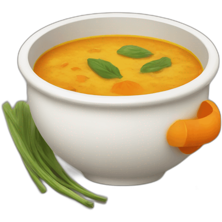 Soupe potiron emoji