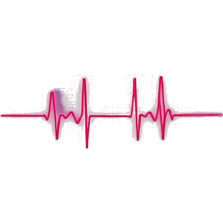 electrocardiogram emoji