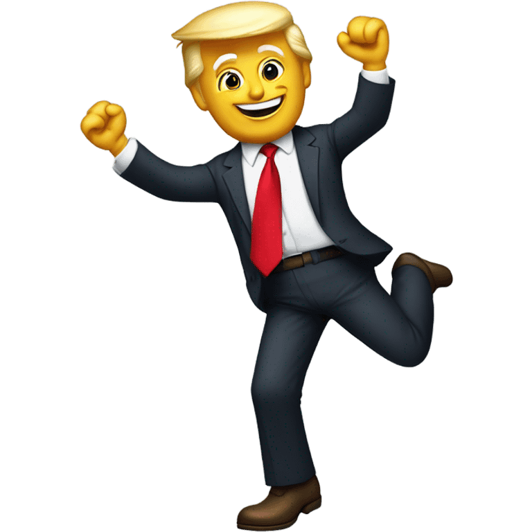 Donald Trump winning emoji