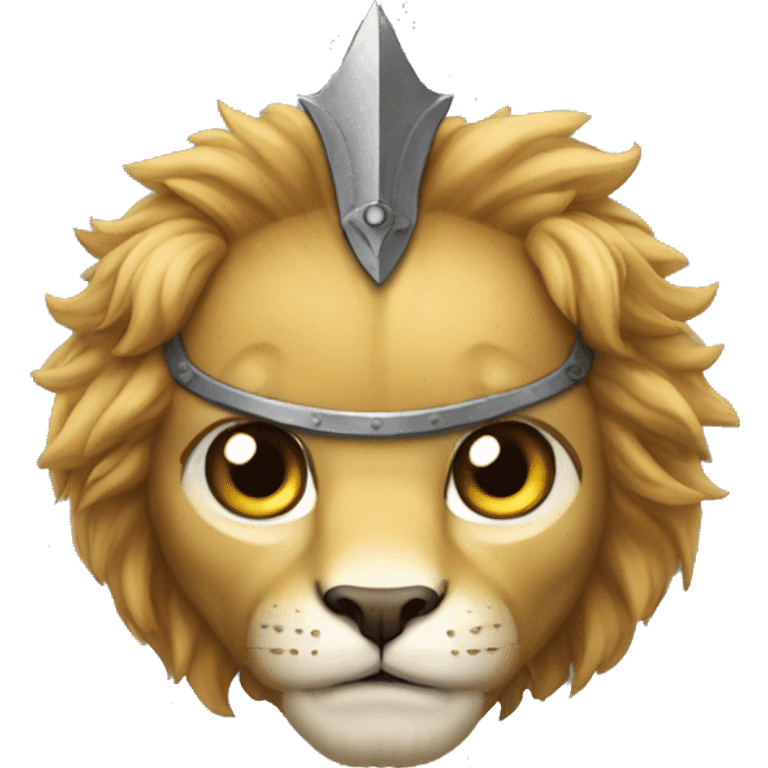 lion paladin crazy emoji