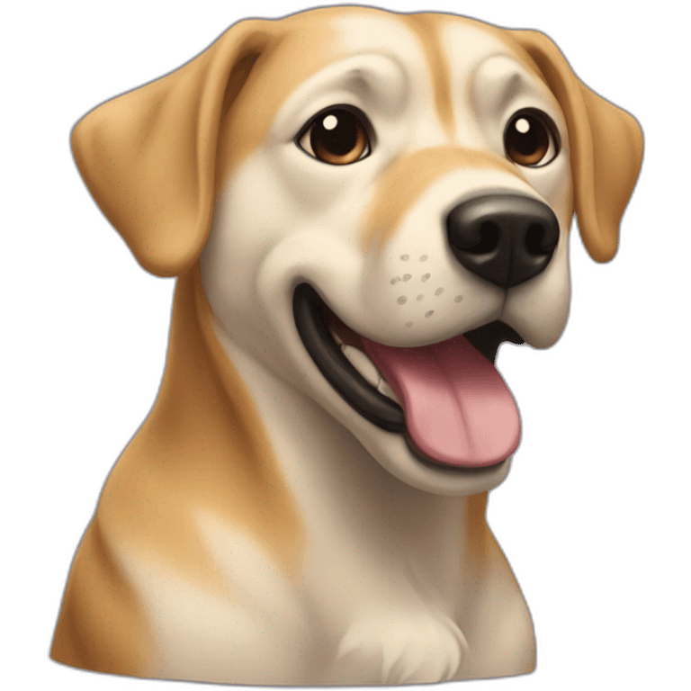 Chien saoul emoji