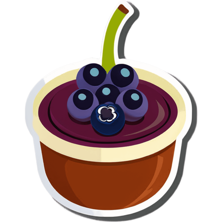 Acai berry beautiful  emoji