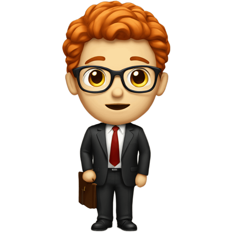 Red head lawyer emoji