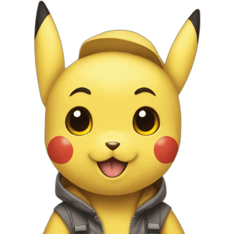 Pikachu me enfado emoji