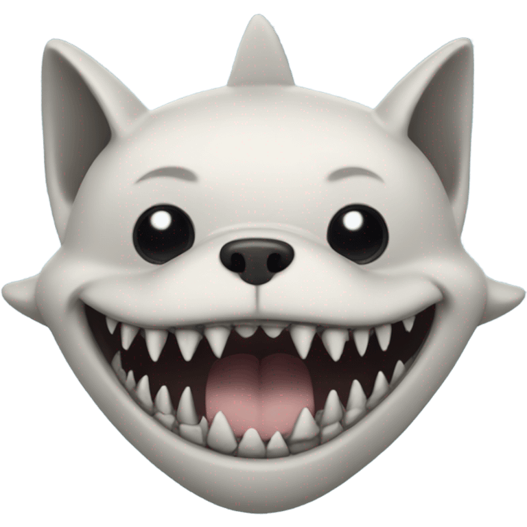 dog shark  emoji