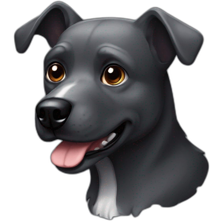 dark-grey-dog-pixel-art emoji