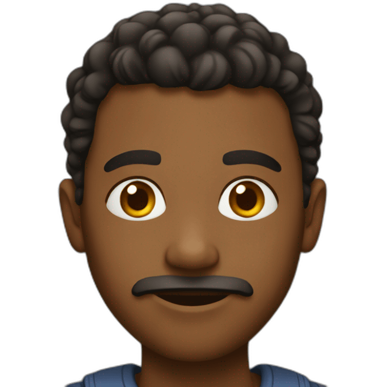 Black guy emoji