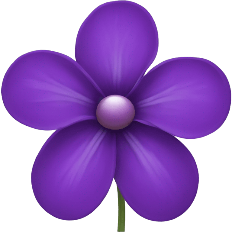 Violet flower emoji