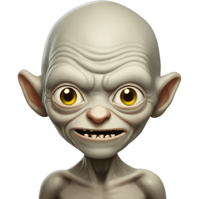 Gollum says hello marijan emoji