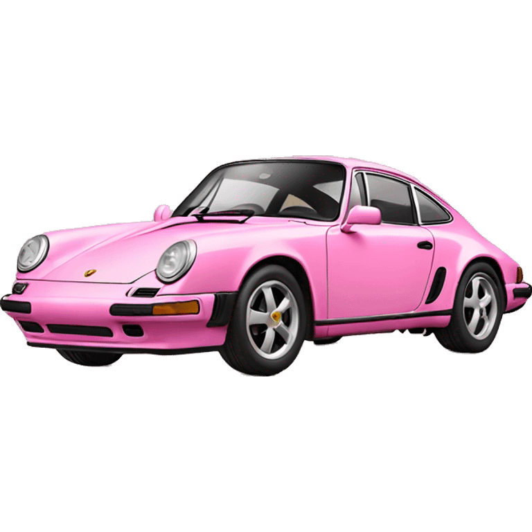 pink porsche  emoji