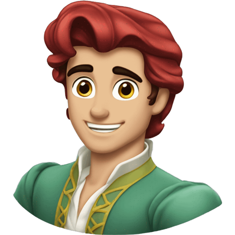 Prince Eric and Ariel emoji