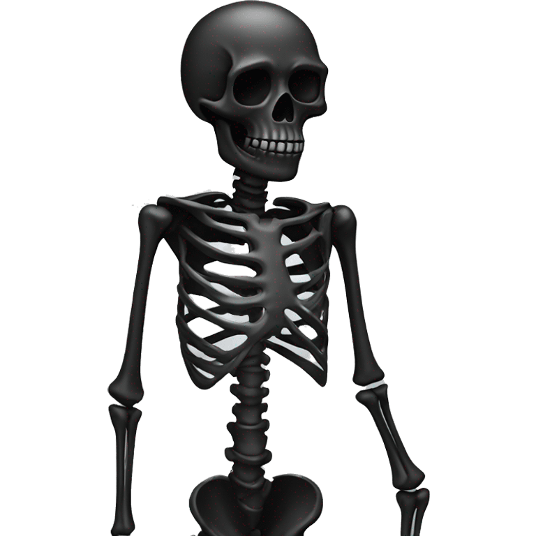 Black Skeleton  emoji