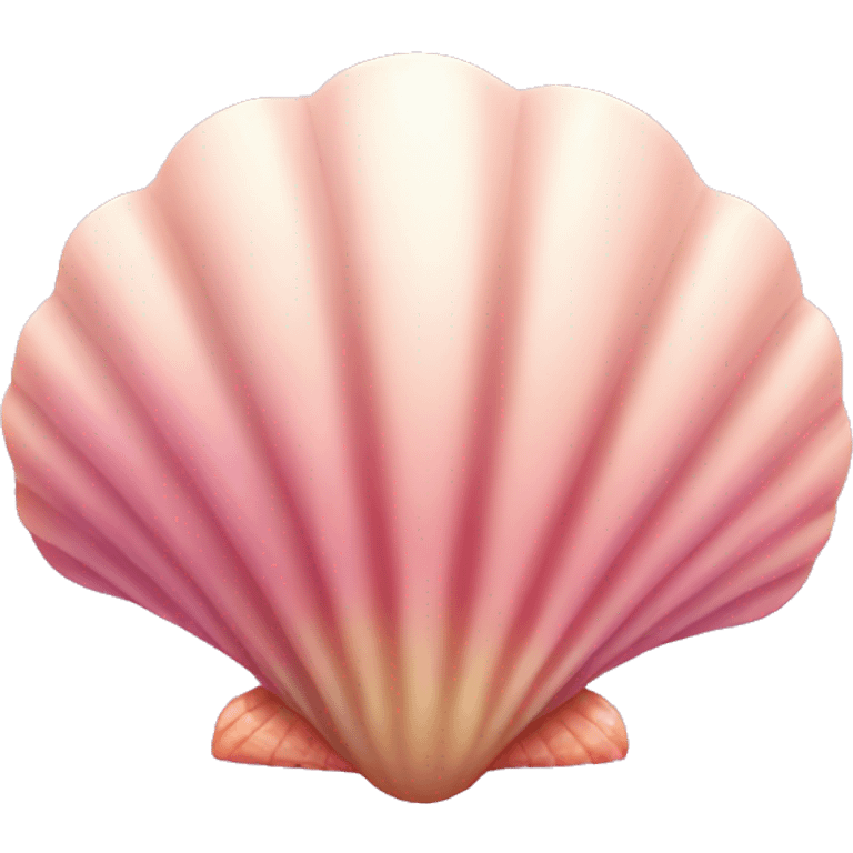 Pink ocean shell  emoji