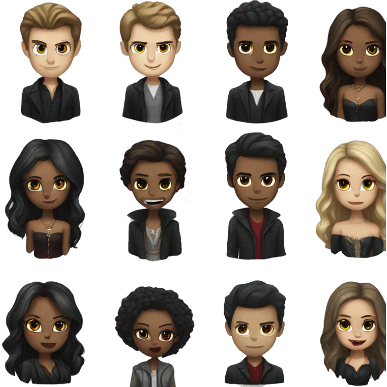 the vampire diaries  emoji