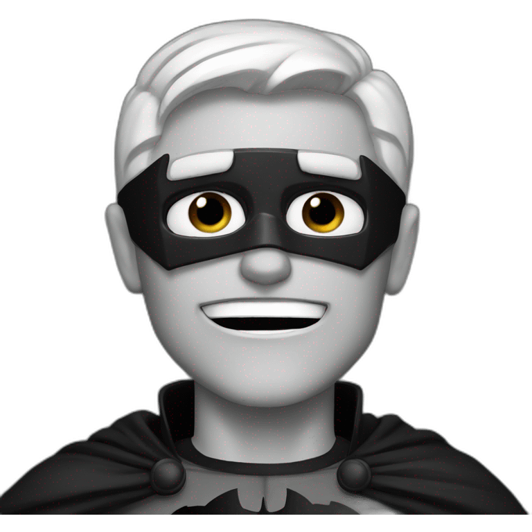 batman dark emoji