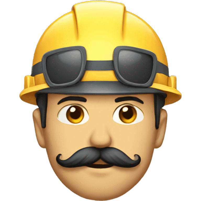 construction crane mustache emoji