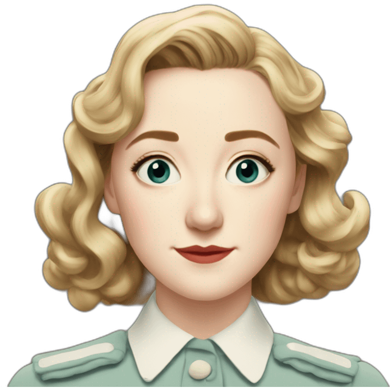 saoirse ronan 1940s face emoji