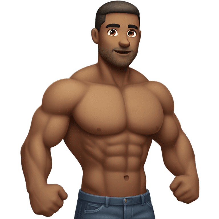 muscular man emoji