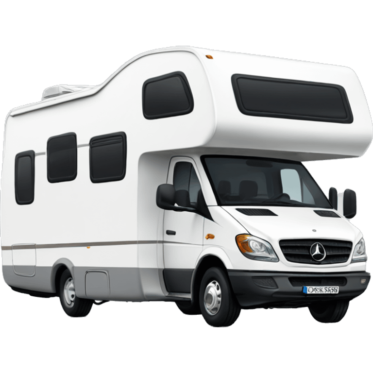 Mercedes motorhome emoji