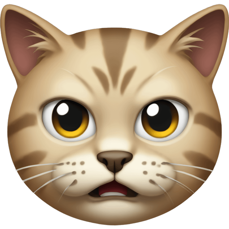 Texudo cat angry emoji