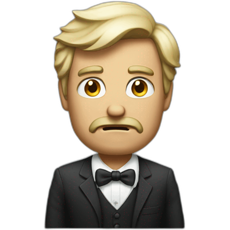 Angry Rich man emoji