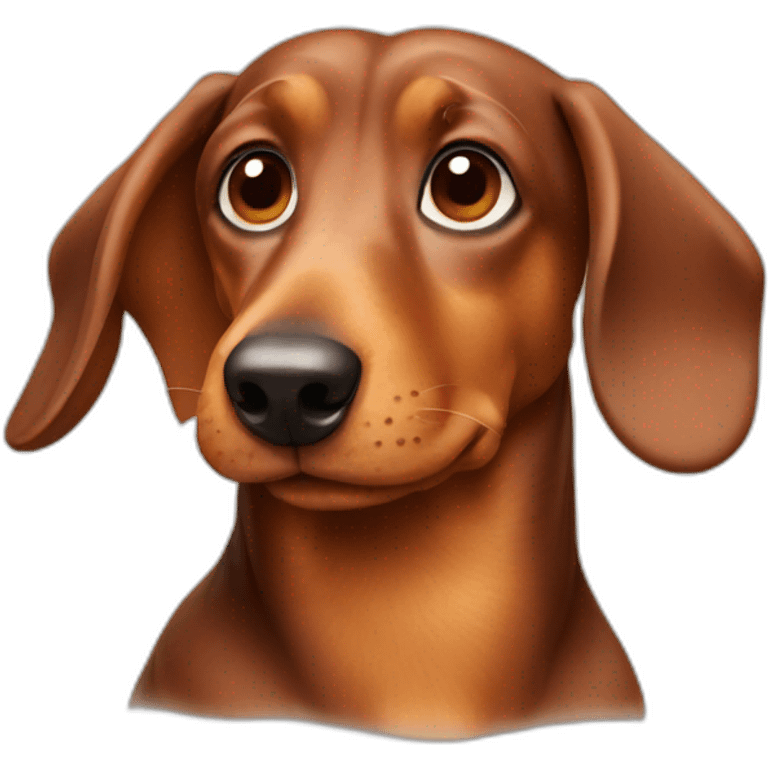 daschund dog emoji