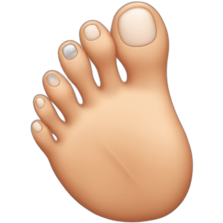 big toe emoji