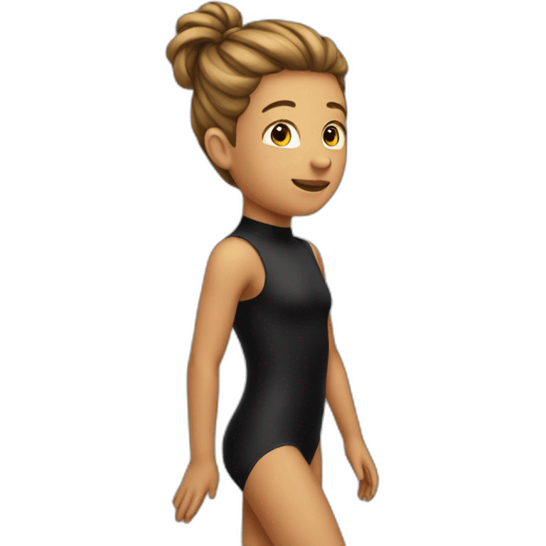 A unitard emoji