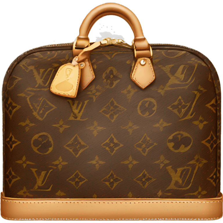 Louis Vuitton bag ￼ emoji