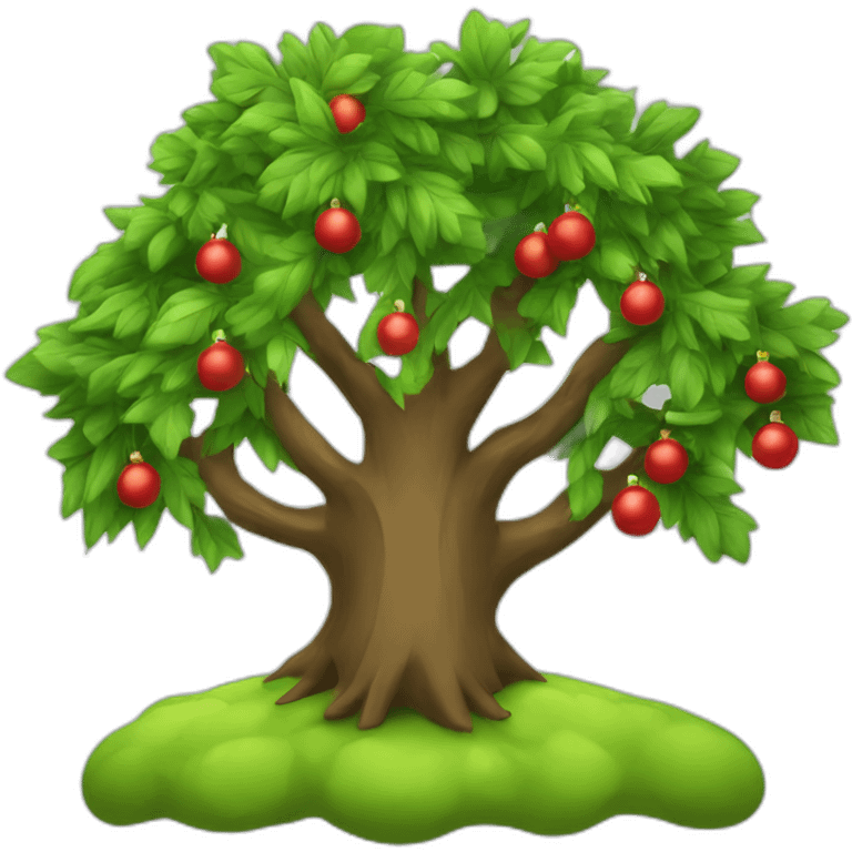 arbol navidad eco emoji