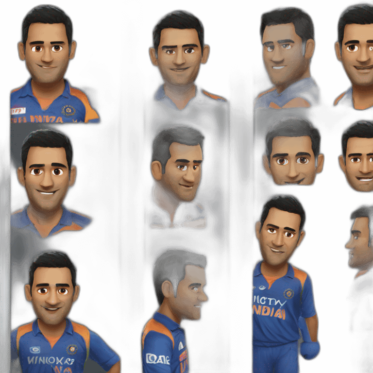 Ms dhoni emoji