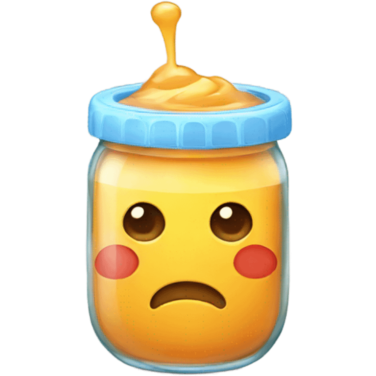 baby food with ice in it emoji