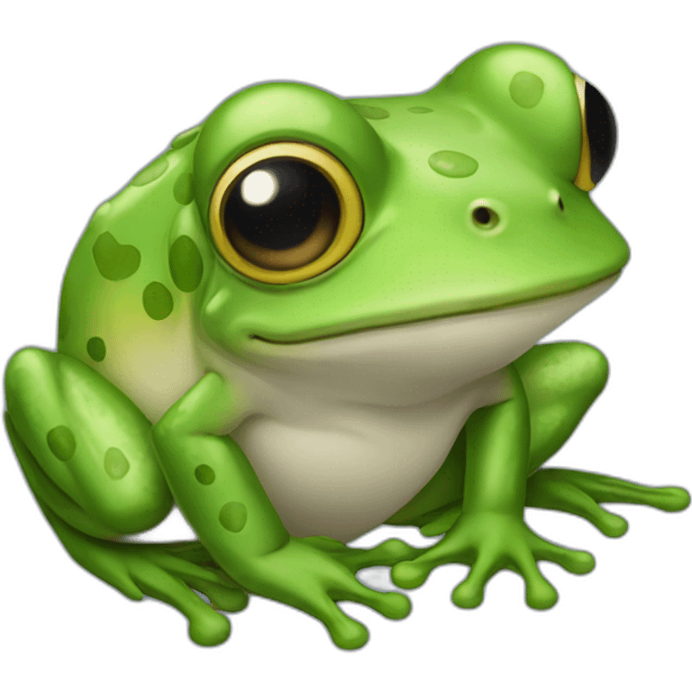 frog from the future emoji