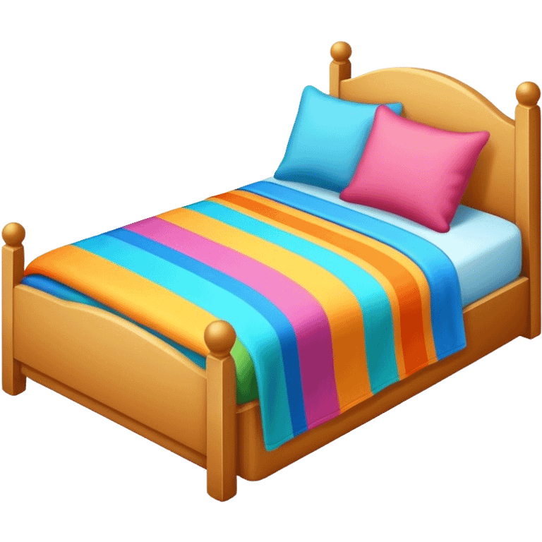 kids bed  emoji