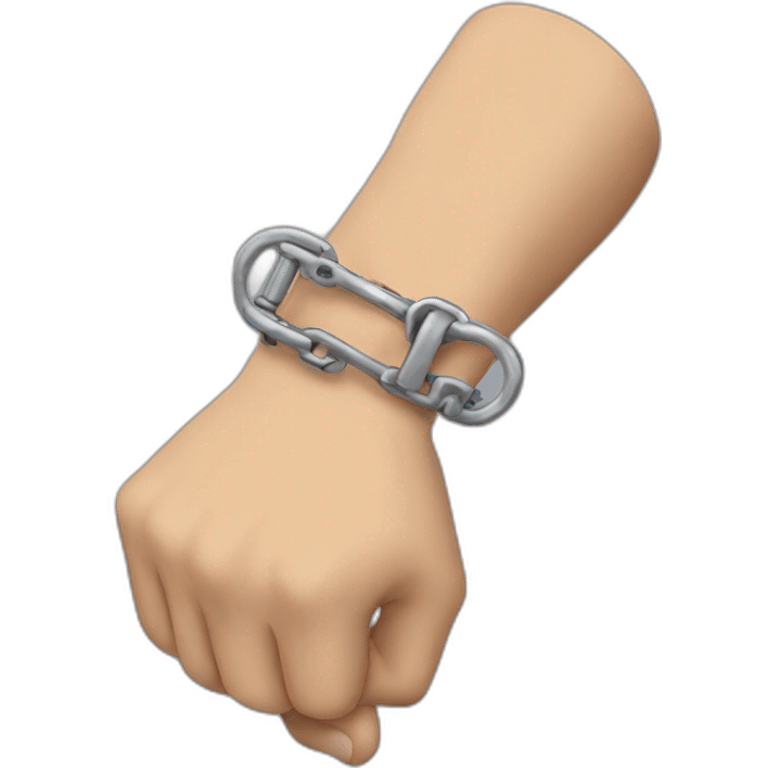 handcuffed emoji