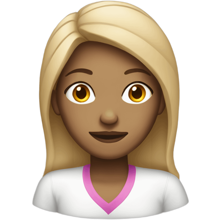 Light skin woman sitting emoji