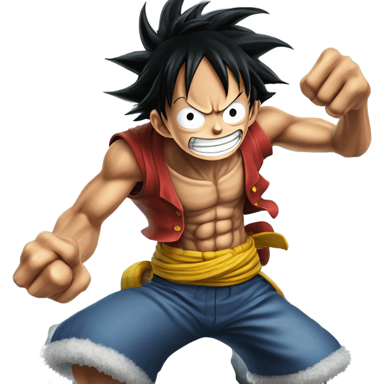 Monkey d luffy gear 5 emoji