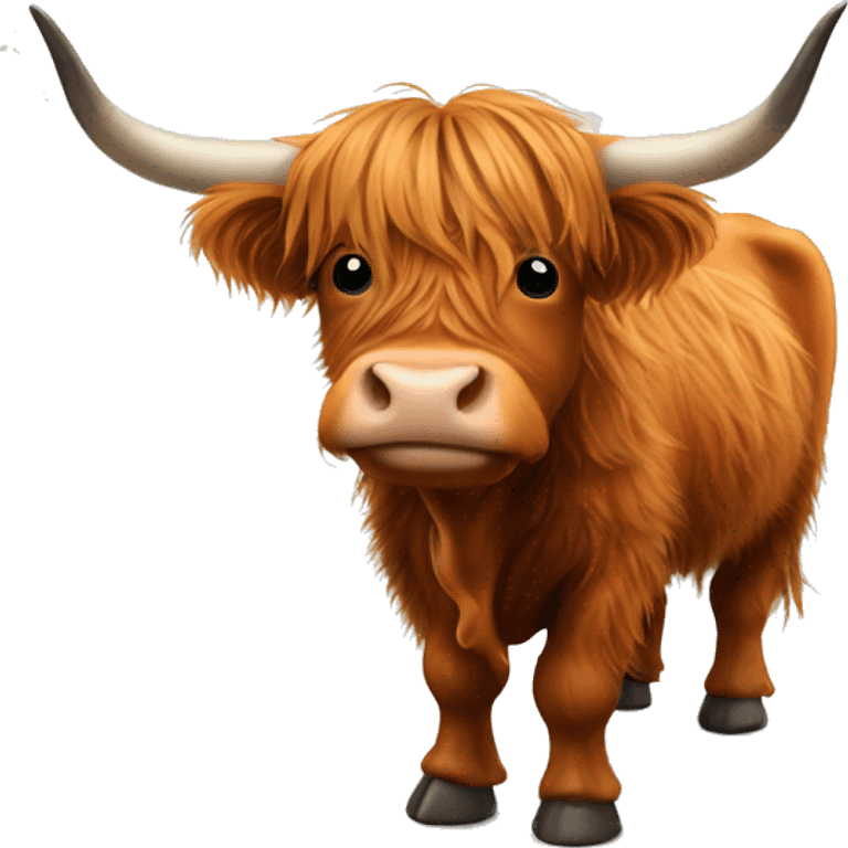 Highland cow emoji