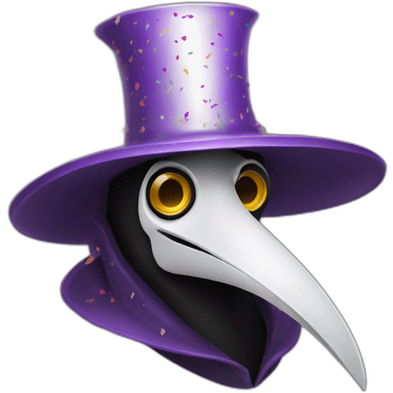 confetti plague doctor emoji