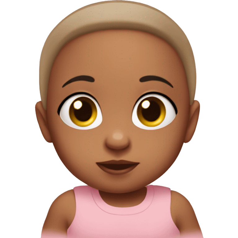 Baby rosa Herz  emoji