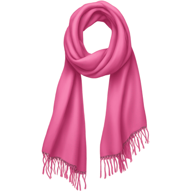 pink scarf only no head  emoji