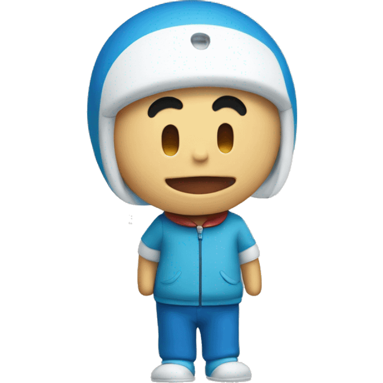 Doraemon saludando  emoji