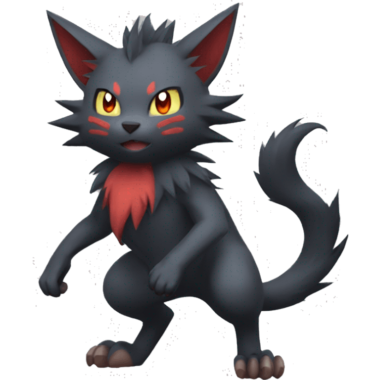 Torracat-Zoroark full body emoji