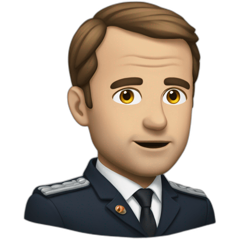 Macron qui dort emoji